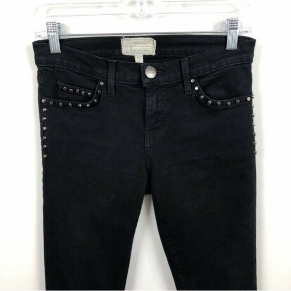 Current Elliott Jeans Black The Ankle Skinny - Picture 4 of 8